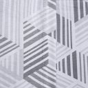 Ver imagem 2 de Jogo de Cama Queen 3 Pçs Malha Premium 145g/m² 100% Algodão 158x198x35cm Geometria