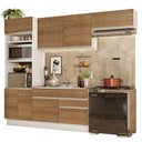 Ver imagem 3 de Armário de Cozinha Completa 270cm Branco/Rustic Glamy Madesa 15