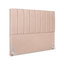 Ver imagem 2 de Cabeceira Estofada Carla 140 Linho Rose