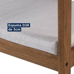 Banco Jardim Madeira Maciça Gurupi CabeCasa MadeiraOriginals - 8