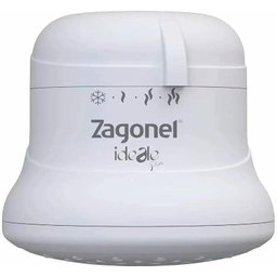 Ducha Ideale Plus 4 Temperatura 5500w 127v Branco Zagonel - 1