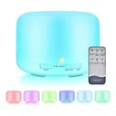 Ver imagem 2 de Difusor Aromatizador 500ml com Controle Remoto Led 7 Cores Luminária Temporizador