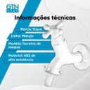 Ver imagem 5 de Torneira Tanque Abs Maruja 1130922 Viqua Branco