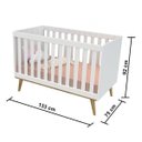 Ver imagem 4 de Berço Americano Retrô Pé Palito Mini Cama Mini Sofá MDF Ludmila