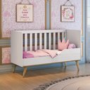 Ver imagem 5 de Berço Americano Retrô Pé Palito Mini Cama Mini Sofá MDF Ludmila