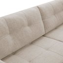 Ver imagem 4 de Sofá Cama Retrátil para Sala de Estar 3 Lugares 242cm Galileu F04 Linho Cru - Lyam Decor