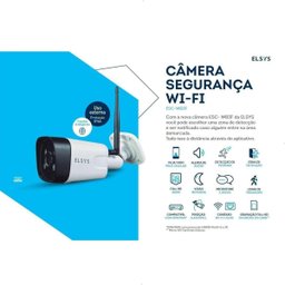 Camera Externa Wifi Full Hd C/ Infravermelho Esc-wb3f - Elsys - 4