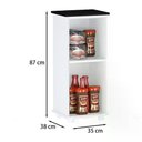 Ver imagem 5 de Balcao Cozinha Multiuso Karol Branco Onix Branco Onix