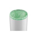 Ver imagem 3 de Lixeira com Tampa 8 Litros - Preto/Cromado Future