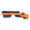 Ver imagem 7 de Carreta Scania 111 Truck Jacaré Graneleiro Madeira Miniatura