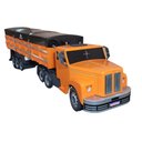 Ver imagem 3 de Carreta Scania 111 Truck Jacaré Graneleiro Madeira Miniatura