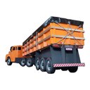 Ver mais imagens de Carreta Scania 111 Truck Jacaré Graneleiro Madeira Miniatura
