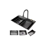 Cuba Gourmet Torneira Cascata Aço Inox Black Next - 1