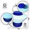 Margarida Clorador Flutuador C/ 3 Pastilhas de Cloro Piscina - 3