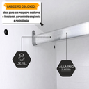 Ver imagem 5 de Guarda-Roupa Casal 6 Portas com LED e Vidro Reflecta 5 Gavetas Bélgica