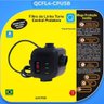 Filtro de Linha 1,20m Torre 4 Tomadas + 3 Usb Qualitronix - 5