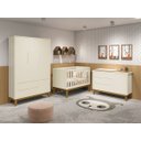 Ver imagem 1 de Quarto De Bebê Completo Berço Guarda Roupa e Cômoda - Classic New