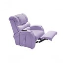 Ver imagem 6 de Poltrona Cadeira Imperial Reclinável Motorizada Corano com Massageador e Lift Império Lilás