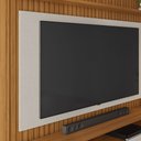 Ver imagem 7 de Estante para Tv até 65 Polegadas 2 Portas Ripado Havana Freijó Trend/off White Tx - Pnr Móveis