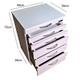 Gabinete para Podologia com Rodinhas - 2