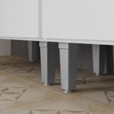 Ver imagem 5 de Cozinha Completa Luna 5 Peças I01 Carvalho Branco Clique Chique