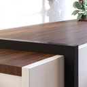 Ver imagem 6 de Buffet 4 Portas Copacabana Branco/Off White/Nogueira