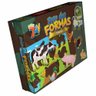 Jogo Didatico Formas Animais da Fazenda Mdf - 4
