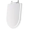 Tampa de Vaso Poliéster Oxford Branco para bacia Deca 1.6gpf 6lpf - 3