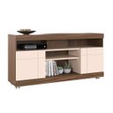 Ver imagem 6 de Rack para TV até 50 Polegadas 136cm 2 Portas 4 Nichos Yara