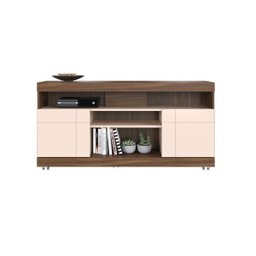 Rack para TV até 50 Polegadas 136cm 2 Portas 4 Nichos Yara - 2
