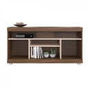Ver imagem 5 de Rack para TV até 50 Polegadas 136cm 2 Portas 4 Nichos Yara Marrom