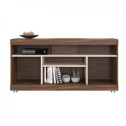 Rack para TV até 50 Polegadas 136cm 2 Portas 4 Nichos Yara - 5