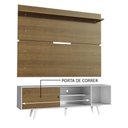 Ver imagem 5 de Rack Madesa Dubai e Painel para Tv até 65 Polegadas com Pés - Branco/rustic 9b6e