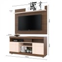 Ver imagem 3 de Rack com Painel para TV até 55 Polegadas 2 Portas Yara Maia