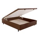 Ver imagem 1 de Cama Box Baú Casal MH1439 Bordado Brown (138x188x35) - Herval