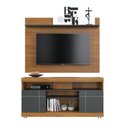 Ver imagem 2 de Rack com Painel para TV até 55 Polegadas 136CMX169CM 2 Portas Yara Maia Marrom