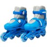 Patins Roller In Line 4 Rodas Em Linha Infantil Masculino Azul Importway BW-018-AZ - 38 - 1