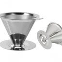 Ver imagem 1 de Kit Filtro 101 e 103 Coador de Café Inox Reutilizável .