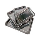 Ver imagem 2 de Forma Aluminio Assadeira Kit Assar Bolo Pao Receita Cozinha Forno Biscoito