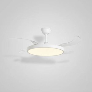 Ventilador Slim de Teto Branco Urban Light – Modelo T&a-07