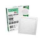 Ver imagem 2 de Kit 6 Plafon Luminária Led Quadrado Embutir 18w 3000/6500k Cor:quente