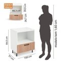 Ver imagem 7 de Cozinha Modulada Compacta 9 Peças Araguaia CabeCasa MadeiraOriginals