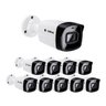 Kit 10 Câmeras Ip 2 Megapixels Full Hd 30m Poe Vipc 1230 B Intelbras - 1