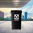 Ver imagem 3 de Combo 3 Adesivos De Sinalização Lixo Orgânico 15x20 Acesso - S-238 F9e