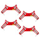 Ver imagem 1 de Kit 4 Unid Grampo Sargento Angular 90 Graus Cantoneira Elite