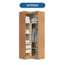 Ver mais imagens de Móveis para Quarto Módulo Canto Reto 2 Porta Infinity