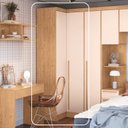 Ver imagem 2 de Móveis para Quarto Módulo Canto Reto 2 Porta Infinity