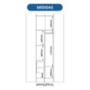 Ver imagem 5 de Móveis para Quarto Módulo Canto Reto 2 Porta Infinity