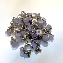 Suporte De Prateleira De Vidro Com Ventosa e Pino Fixador Niquelado (Kit com 10 Unidades) - 2