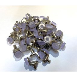 Suporte De Prateleira De Vidro Com Ventosa e Pino Fixador Niquelado (Kit com 10 Unidades) - 7
